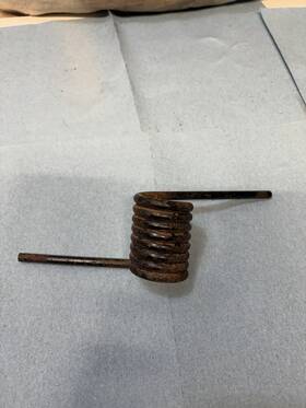 Amf 33711 Ski Daddler L Bogie Torsion Spring