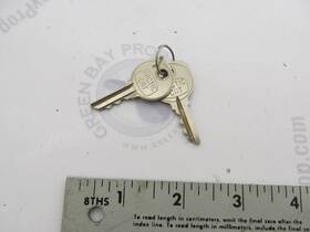 Arctic Cat 0109-353 Snowmobile Ignition Switch Key Set B
