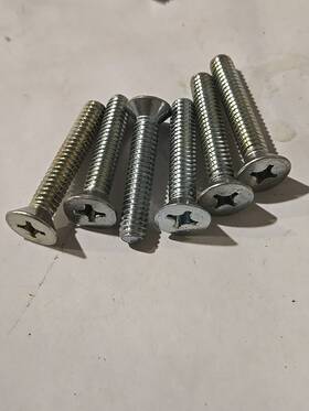 Arctic Cat 0123-190 Snowmobile Machine Screw 1/4-20 X 1-3/8 Lot Of 6