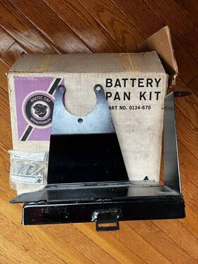 Arctic Cat 0134-067 Battery Pan Kit Part #0134-670 Nos