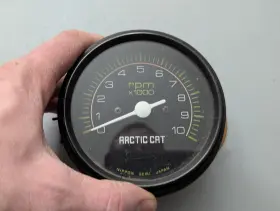 0135-998 Arctic Cat Vintage Snowmobile Tachometer Ft70s El Tigre