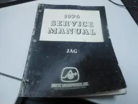 0153-089 Arctic Cat Factory Service Manual 1976 Jag