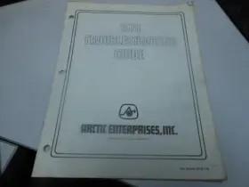 0153-179 Arctic Cat Factory Troubleshooting Guide 1978