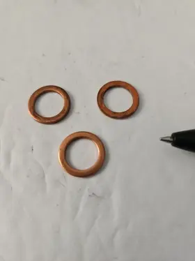 0423-039 Arctic Cat Crush Washer 3 For 13 Nos Oem Ac25