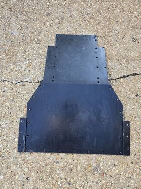 Arctic Cat 0616-028 Snowmobile Thundercat / Wildcat Center Bellypan