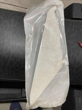 Arctic Cat 0617-639 Oem Snowmobile Middle Left-hand Skid Plate Foam New