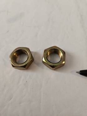 Arctic Cat 0623-274 2qty Jam Nuts Nos Oem Ac5