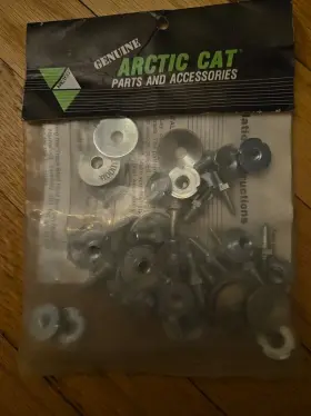 0636-045 Arctic Cat Snowmobile Steel Stud Kit With T Nuts And Washers