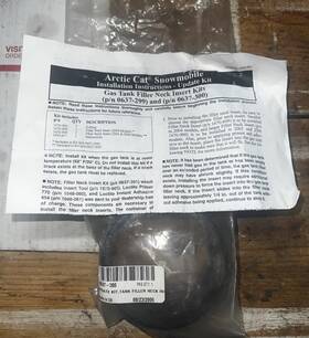 Arctic Cat 0637-300 Firecat Gas Tank Filler Neck Insert