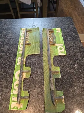 0638-583 Arctic Cat Oem Carbide Wearbar Kit 4 Inch Nos Cougar Etc
