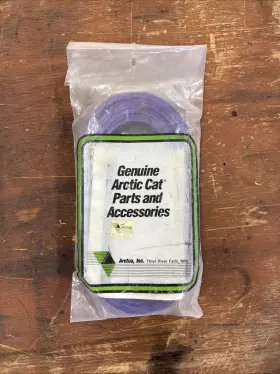 0638-600 Arctic Cat Oem Purple Bumper Insert New