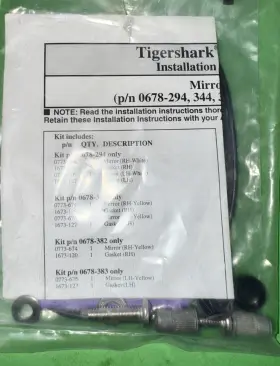 0653-659 Arctic Cat Oem Ts Mirror Installation Kit Missing Parts New