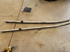 0704-303 Arctic Cat Powder Special 580 600 Efi Rear Slider Rails Pair Left And Right