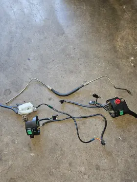 0705-287 Arctic Cat Handlebar Steering Bar Controls 2001 Zrt Thundercat Ps