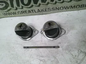 0909-032 Arctic Cat Ctec 800 Snowmobile Engine Exhaust Valves Left Right Caps Zr8000 Xf M
