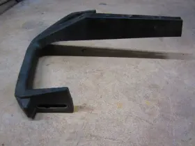 1606-1454.1606-523 Arctic Cat 1999 Zl500 Efi Front Bumper With Backing Plate 1606-144 1606-623