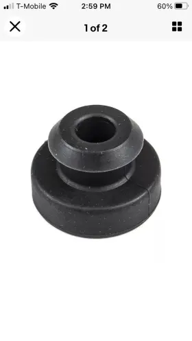1612-873 Arctic Cat Artic Resonator Mount 2qty Grommets Nos Ac21