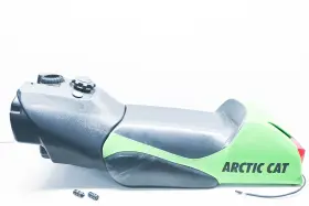 1718-130 Arctic Cat Oem Green Gas Tank And Seat