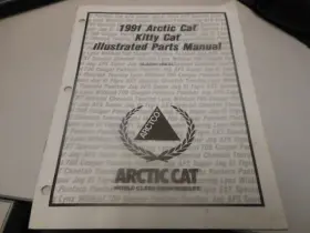 2254-649 Arctic Cat Factory Illustrated Parts Manual 1991 Kitty