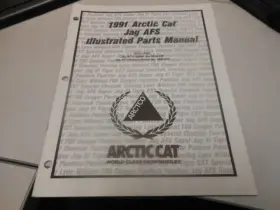 2254-650 Arctic Cat Factory Illustrated Parts Manual 1991 Jag Afs