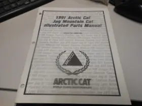 2254-660 Arctic Cat Factory Illustrated Parts Manual 1991 Jag Mountain