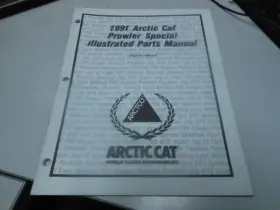 2254-675 Arctic Cat Factory Illustrated Parts Manual 1991 Prowler Special