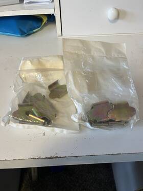 Arctic Cat 2602-037 Oem Track Clip Lot Of 10