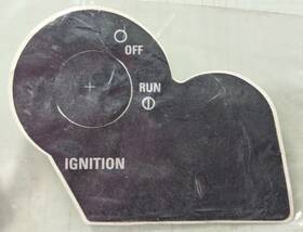 Arctic Cat 2611-678 Genuine Snowmobile Rh Console Ignition Switch Decal New Oem