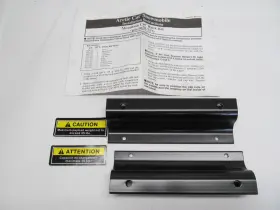 2706-601 Arctic Cat 1994 Puma Backrest Mounting Brackets Pair Left Right New Nos