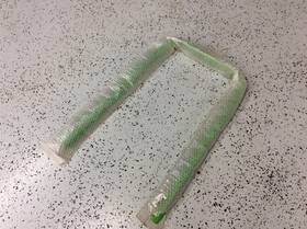 Arctic Cat 2707-580 New Oem Rear Back Bumper Green 2016-2018 Zr 6000 Procross