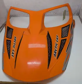 2718-079 Arctic Cat Used Oem Orange Hood F1000 Lxr F5 F6 F8 Sno Pro