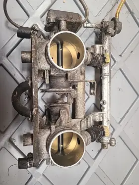 3004-914 Arctic Cat Throttle Body Yellow With Injectors Snowmobile