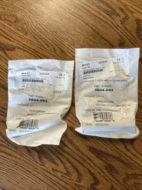 3604-083 Arctic Cat Oem Snowmobile Front Shock Arm Spacers