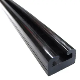 3604-827 Arctic Cat New Oem Black Wear Strip 45 Inch Slide Set -