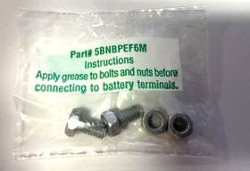 Arctic Cat 5bnbpef6m New Oem Battery Nut And Bolt Qty 2 Nos
