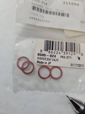 Arctic Cat 6505-024 Genuine Washer Seat Valve 4 For 17 Nos Oem Ac62
