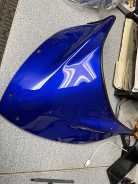 Arctic Cat 7606-729 New Take Off Yamaha Windshield Ft19-ft26 -blue Pn
