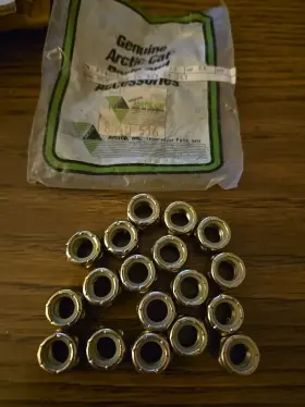 8040-516 Arctic Cat Snowmobile Hex Nut Qty 18 8040-516 Arctic Cat Snowmobile Hex Nut Qty 18