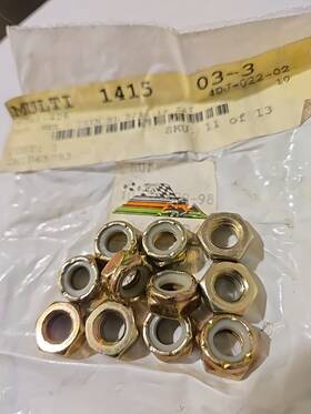 Arctic Cat 8041-426 Nut Hex-thin 1974-17 El Tigre Panther Jag Pantera Pkg Of 11