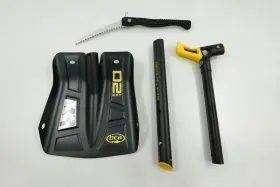 8639-233 Arctic Cat Bca Backcountry Access Dozer D-2 Ext Shovel With Saw - Black And Yellow