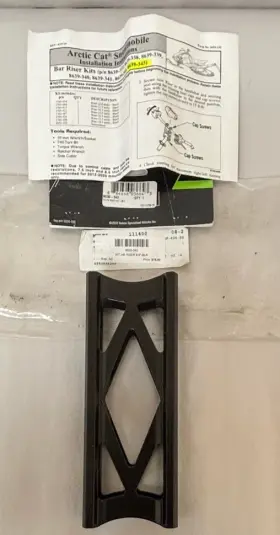 1-2012-25 Arctic Cat 8639-343 Snowmobile Handlebar Riser Kit 8.5 Inch Blk Pn #8639-343 #m1042