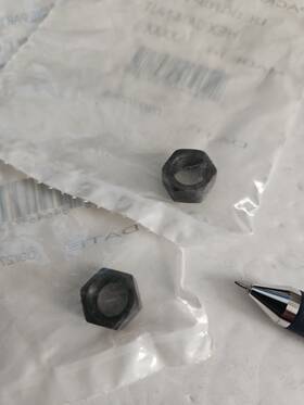 Arctic Cat H606255 Genuine Hex Jam Nut 2 For 16 Nos Oem Ac43