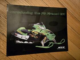 Arctic Cat Sno20206 2004 Firecat F6 Efi Model Promotional Flyer