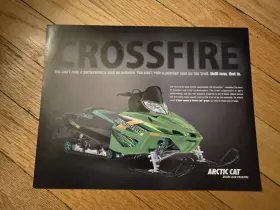 Sno50055 Arctic Cat 2006 Crossfire 600 / 700 Model Promotional Flyer