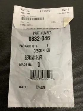 0832-008 Artic Cat 0832-046 Oem Arctic Bearing Shaft Replaces Part #