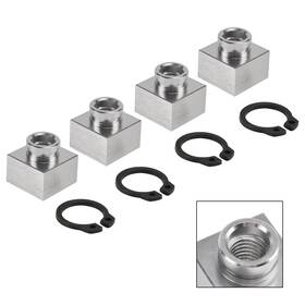 Artudatech 04414 4x Snowmobile Trailer Insert Nut And Snap Ring Kit 03400 For Triton Xt Lt