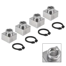 03400 Artudatech 04414 4x Snowmobile Trailer Insert Nut And Snap Ring Kit For Triton Xt Lt
