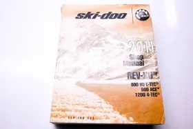 219100522 Bombardier Ski-doo 2011 Shop Manual Rev-xu