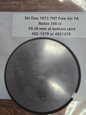 Bombardier Ski-doo Rotar Engine 340cc 402-1055 New Ski-doo 340 Cc Piston And Rings Tnt Free Air Fa 402-1379 4021379
