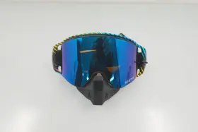 Brp 294636030938 New Old Stock Dragon Nfx2 Snowmobile Goggles Blur - Blue Steel Rose
